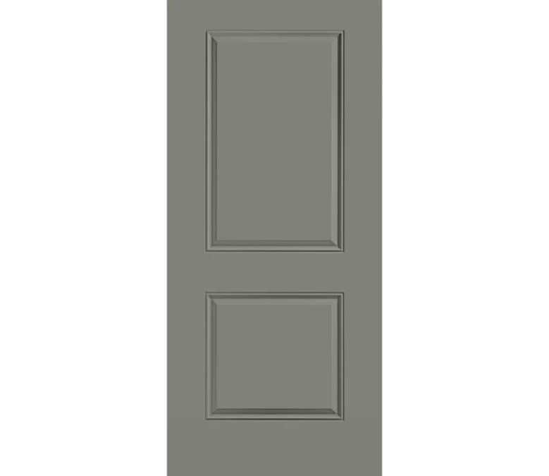 Saint Paul 2 Panel Square Steel Entry Door