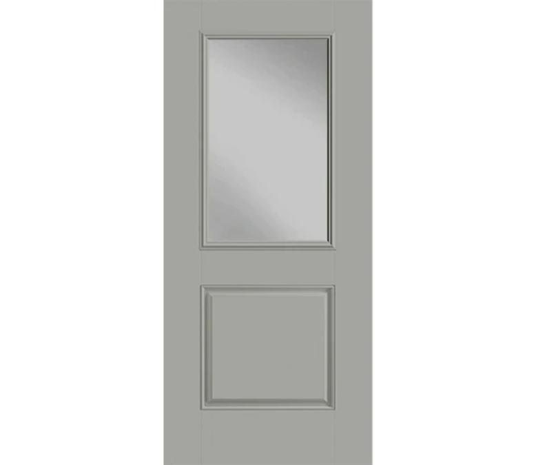 Saint Paul Half Light 1 Panel Fiberglass Entry Door