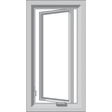 Saint Paul Pella Hurricane Shield Series Vinyl Casement Window