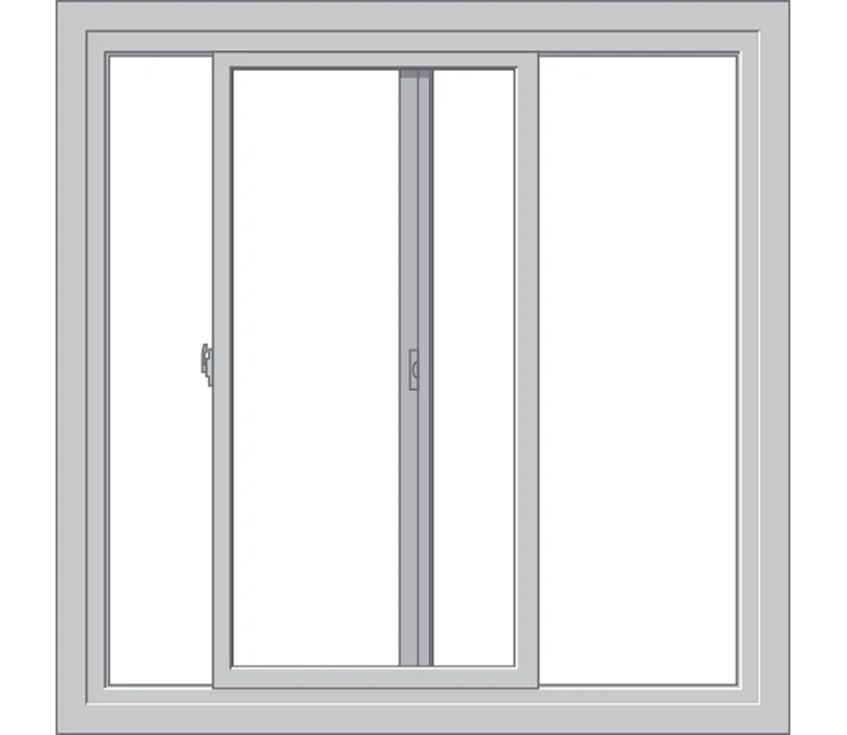 Saint Paul Pella Hurricane Shield Series Vinyl Sliding Window