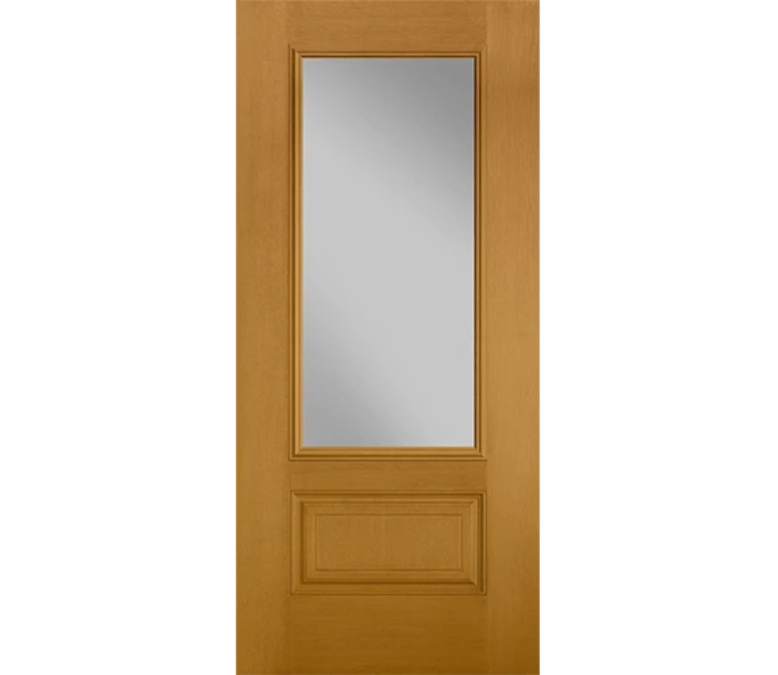 Saint Paul Three Quaters light Fiberglass Entry Door